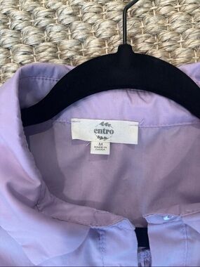 entro Light Lavender Button-Down Shirt